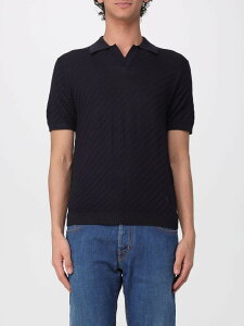 �G���|���I �A���}�[�j EMPORIO ARMANI �|���V���c �����Y �u���[ Polo shirts EM004307AF24573 �֐� �������� 2026SS gi