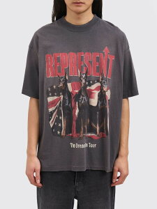 ���v���[���g REPRESENT T�V���c �����Y �O���[ T-shirts MLM100593 �֐� �������� 2026SS gi