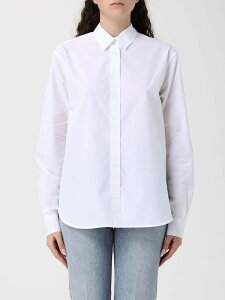 �g�[�e�� TOTEME �V���c ���f�B�[�X �z���C�g Shirts 243WRT810FB0119 �֐� �������� 2026SS gi