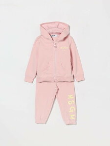 �G���G�X�W�[�G�� MSGM KIDS �g���b�N�X�[�c�@�Z�b�g�A�b�v �x�r�[�E�F�A �x�r�[���j�Z�b�N�X �s���N Tracksuits S6MSUNSF265 �֐� �������� 2026SS gi