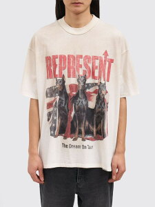 ���v���[���g REPRESENT T�V���c �����Y �x�[�W�� T-shirts MLM100593 �֐� �������� 2026SS gi