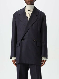 �{�b�e�K ���F�l�^ BOTTEGA VENETA �X�[�c�W���P�b�g �X�[�c �W���P�b�g ���f�B�[�X �u���[ Suit Jackets 784046V36K0 �֐� �������� 2025AW gi