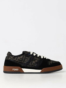 �t�F���f�B FENDI �X�j�[�J�[ �����Y �u���b�N Sneakers 7E1688AQ6I �֐� �������� 2025AW gi