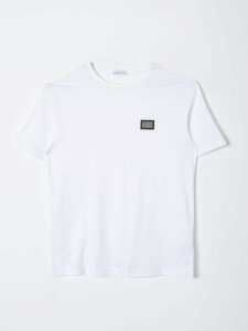 �h���`�F���K�b�o�[�i DOLCE&GABBANA �����O�X���[�uT�V���c T�V���c �{�[�C�Y �z���C�g Long sleeve t-shirts L4JT7TG7I2O �֐� �������� 2025AW gi