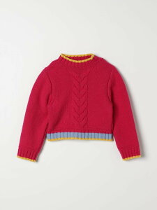 �V���l�b�^ SIMONETTA KIDS �N���[�l�b�N�W�����p�[ �j�b�g�E�F�A �K�[���Y Crew neck jumpers SV9A70Z2524 �֐� �������� 2025AW gi
