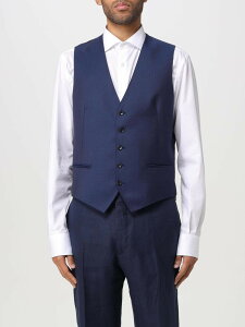 �^���A�g�[�� TAGLIATORE �W�� �x�X�g �����Y �l�C�r�[ Vests BRIANF060001U �֐� �������� 2025AW gi
