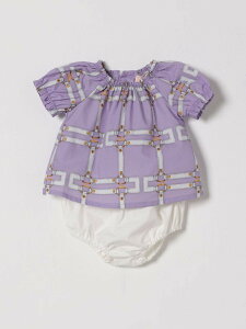 �G���U�x�b�^ �t�����L ELISABETTA FRANCHI LA MIA BAMBINA �p�W���} �Z�b�g�A�b�v �K�[���Y Nightwear ENCD1130CAE06 �֐� �������� 2026SS gi