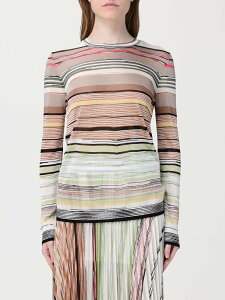 �~�b�\�[�j MISSONI �Z�[�^�[ �j�b�g�E�F�A ���f�B�[�X �}���`�J���[ Knitwear DS26SN0UBK01H0 �֐� �������� 2026SS gi