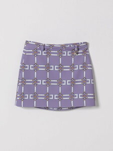 �G���U�x�b�^ �t�����L ELISABETTA FRANCHI LA MIA BAMBINA �~�j�o�b�O �X�J�[�g �K�[���Y Mini-skirts EFGO2120GAE01 �֐� �������� 2026SS gi