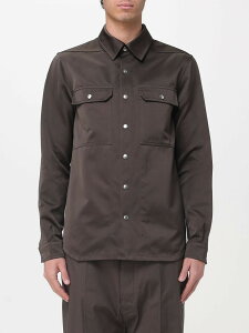 ���b�N �I�E�G���X RICK OWENS �V���c �����Y �u���E�� Shirts RU01F2729THD �֐� �������� 2026SS gi