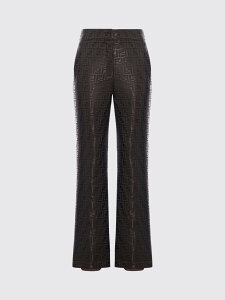 �t�F���f�B FENDI �Y�{�� �p���c ���f�B�[�X �u���E�� Trousers FAB403AT91 �֐� �������� 2025AW gi