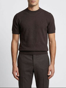 �p�I���y�R�� PAOLO PECORA �Z�[�^�[ �j�b�g�E�F�A �����Y �u���E�� Knitwear A047F100 �֐� �������� 2026SS gi