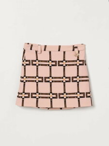 �G���U�x�b�^ �t�����L ELISABETTA FRANCHI LA MIA BAMBINA �~�j�o�b�O �X�J�[�g �K�[���Y �u���E�� Mini-skirts EFGO2120GAE01 �֐� �������� 2026SS gi