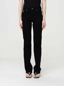���F���T�[�`�F�E�W�[���Y�E�N�`���[�� VERSACE JEANS COUTURE �f�j�� ���f�B�[�X �u���b�N Jeans 80HAB581CDW00 Black �֐� �������� 2026SS gi