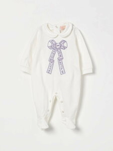 �G���U�x�b�^ �t�����L ELISABETTA FRANCHI LA MIA BAMBINA �p�W���} �Z�b�g�A�b�v �K�[���Y Nightwear ENTU1460JF054 �֐� �������� 2026SS gi