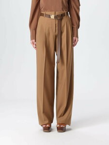 �}�b�N�X�}�[�� �X�e���f�B�I MAX MARA STUDIO �Y�{�� �p���c ���f�B�[�X �u���E�� Trousers 2526136061600 �֐� �������� 2025AW gi