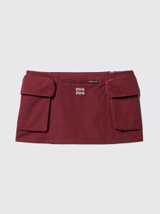 �~���E �~���E MIU MIU �X�J�[�g ���f�B�[�X Skirts MG2610SOOO19CV Amaranth �֐� �������� 2026SS gi