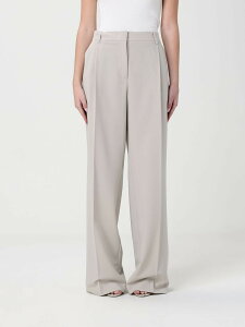 �s���R PINKO �Y�{�� �p���c ���f�B�[�X �O���[ Trousers 106607A18E �֐� �������� 2026SS gi