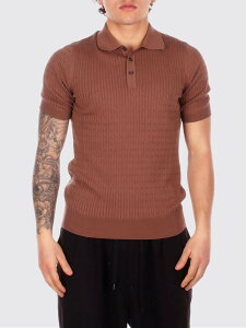 �^���A�g�[�� TAGLIATORE �|���V���c �����Y �u���E�� Polo shirts KARTGSE2601 Brown �֐� �������� 2026SS gi