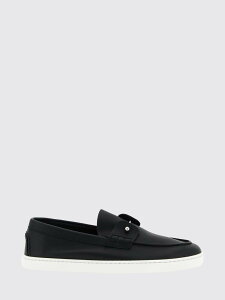 �N���X�`�������u�^�� CHRISTIAN LOUBOUTIN ���[�t�@�[ �����Y �u���b�N Loafers 1250212 �֐� �������� 2026SS gi
