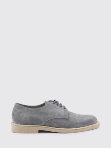 �u���l�� �N�`�l�� BRUNELLO CUCINELLI ���[�X�A�b�v�V���[�Y �h���X�V���[�Y �����Y �O���[ Lace-up Shoes MZUPAIX652 �֐� �������� 2026SS gi