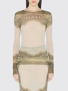 �W�����|�[���E�S���`�G JEAN PAUL GAULTIER T�V���c �g�b�v�X ���f�B�[�X �O���[�� T-shirts and tops TO451M023P400300 Green �֐� �������� 2026SS gi