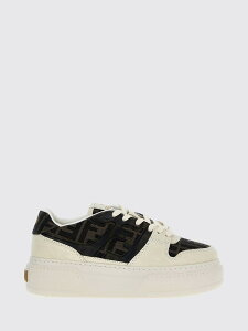 �t�F���f�B FENDI �X�j�[�J�[ ���f�B�[�X �x�[�W�� Sneakers 8E8572AQ6I �֐� �������� 2026SS gi