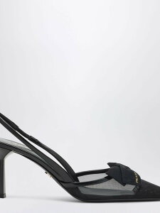 �v���_ PRADA �n�C�q�[�� �p���v�X ���f�B�[�X �u���b�N High heels 1I308OF07577T �֐� �������� 2026SS gi
