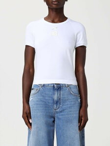 �h���`�F&�K�b�o�[�i DOLCE&GABBANA �|���V���c T�V���c ���f�B�[�X �z���C�g T-shirts and polo shirts F8V88ZHU7SD White �֐� �������� 2026SS gi