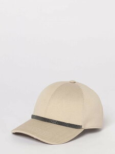 �u���l���N�`�l�� BRUNELLO CUCINELLI �n�b�g �X�q ���f�B�[�X �x�[�W�� Hats MCAP90011 �֐� �������� 2026SS gi