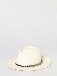 �u���l���N�`�l�� BRUNELLO CUCINELLI �n�b�g �X�q ���f�B�[�X �x�[�W�� Hats MCAP90036 �֐� �������� 2026SS gi