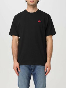 �P���]�[ KENZO T�V���c �����Y �u���b�N T-shirts FE65TS4744SG Black �֐� �������� 2025AW gi