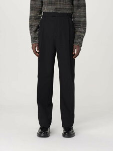 �{�b�e�K ���F�l�^ BOTTEGA VENETA �Y�{�� �p���c �����Y �u���b�N Trousers 804757V3PH0 �֐� �������� 2024AW gi