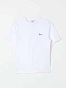 �q���[�S �{�X HUGO BOSS �����O�X���[�uT�V���c T�V���c �{�[�C�Y �z���C�g Long sleeve t-shirts J25P23 �֐� �������� 2025AW gi