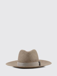 �u���l���N�`�l�� BRUNELLO CUCINELLI �n�b�g �X�q ���f�B�[�X �O���[�� Hats MCAP90019 �֐� �������� 2026SS gi