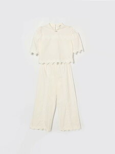 �c�C���Z�b�g TWINSET �p�W���} �Z�b�g�A�b�v �K�[���Y �z���C�g Nightwear 261GJ2043 �֐� �������� 2026SS gi