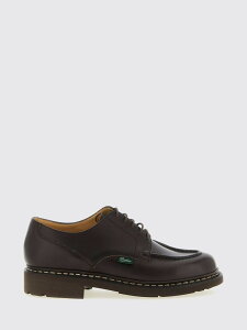 �p���u�[�c PARABOOT ���[�X�A�b�v�V���[�Y �h���X�V���[�Y �����Y �u���E�� Lace-up Shoes 7107 �֐� �������� 2026SS gi