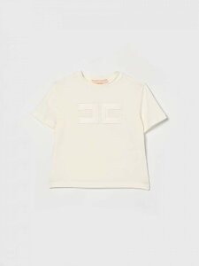 �G���U�x�b�^ �t�����L ELISABETTA FRANCHI LA MIA BAMBINA �����O�X���[�uT�V���c T�V���c �K�[���Y Long sleeve t-shirts EFTS2620JE006 �֐� �������� 2026SS gi