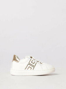 �G���U�x�b�^ �t�����L ELISABETTA FRANCHI LA MIA BAMBINA ����X�j�[�J�[ �X�j�[�J�[ �K�[���Y High top sneakers F1A9E04900092 �֐� �������� 2026SS gi