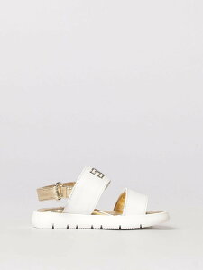 �G���U�x�b�^ �t�����L ELISABETTA FRANCHI LA MIA BAMBINA �o���G�V���[�Y �V���[�Y �K�[���Y �z���C�g Ballet flats F1A2E05500092 �֐� �������� 2026SS gi
