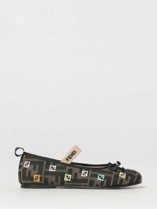 FENDI FENDI �o���G�V���[�Y �V���[�Y �K�[���Y Ballet flats JFR566AWK2 �֐� �������� 2026SS gi