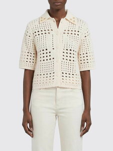 �����[ �W���[ LIU JO �Z�[�^�[ �j�b�g�E�F�A ���f�B�[�X �z���C�g Knitwear WA6325MA79R �֐� �������� 2026SS gi