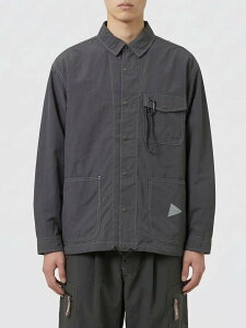 �A���h�����_�[ AND WANDER �W���P�b�g �����Y �O���[ Jackets 5746183059 �֐� �������� 2026SS gi