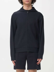 �G���|���I �A���}�[�j EMPORIO ARMANI �X�E�F�b�g�V���c �g���[�i�[ �����Y �l�C�r�[ Sweatshirts EM004513AF13700 �֐� �������� 2026SS gi