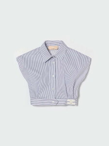 �G���U�x�b�^ �t�����L ELISABETTA FRANCHI LA MIA BAMBINA �t�H�[�}���V���c �V���c �K�[���Y Formal shirts EFCA2810CR025 �֐� �������� 2026SS gi