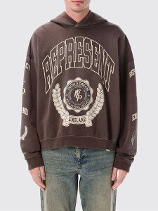 ���v���[���g REPRESENT �X�E�F�b�g�V���c �g���[�i�[ �����Y �u���b�N Sweatshirts MLM100372 �֐� �������� 2026SS gi