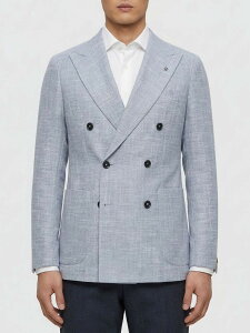 �^���A�g�[�� TAGLIATORE �W���P�b�g �����Y �u���[ Jackets 1SMC20KC90057 Blue �֐� �������� 2026SS gi