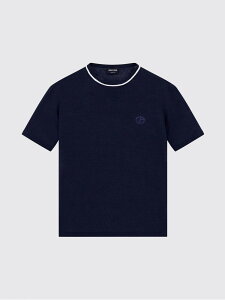 �W�����W�I �A���}�[�j GIORGIO ARMANI �Z�[�^�[ �j�b�g�E�F�A �����Y �l�C�r�[ Knitwear GM003520AF24710 �֐� �������� 2026SS gi