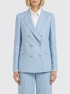 �^���A�g�[�� TAGLIATORE �X�[�c�W���P�b�g �X�[�c �W���P�b�g ���f�B�[�X �u���[ Suit Jackets JPARIGI10B440062 Blue �֐� �������� 2026SS gi