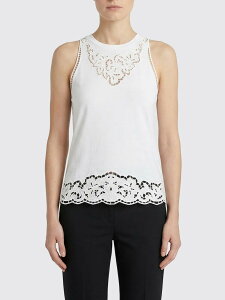 �c�C���Z�b�g TWINSET T�V���c �g�b�v�X ���f�B�[�X �z���C�g T-shirts and tops 261TP2441 �֐� �������� 2026SS gi